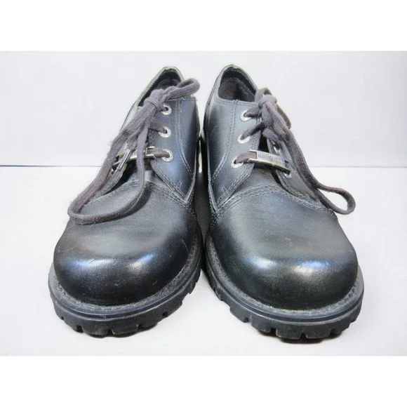 Harley Davidson Chunky Sole Lace Shoes Women's Size 6.5 - Picture 2 of 11